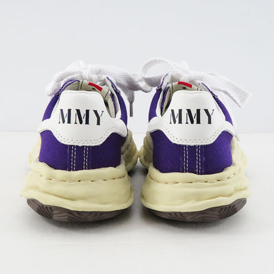[Maison 三原康弘] <br>"BLAKEY" VL OG 鞋底帆布低帮运动鞋 (紫色)<br> A09FW732 