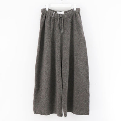 【nonnotte/ノノット】<br>Knit Pants Extra Wide <br>N-24A-041