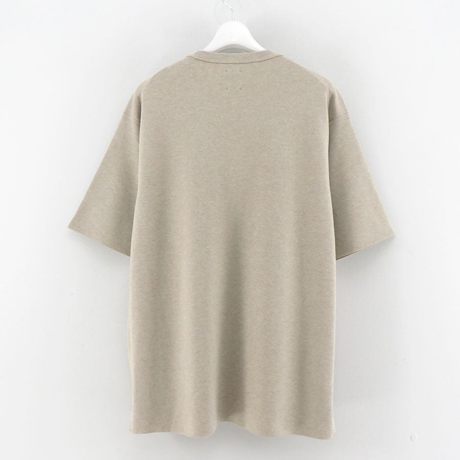BATONER/バトナー】32G SMOOTH KNIT T-SHIRT BN-SE-003の通販 BATONER/バトナー】32G SMOOTH KNIT T-SHIRT BN-SE-003の通販