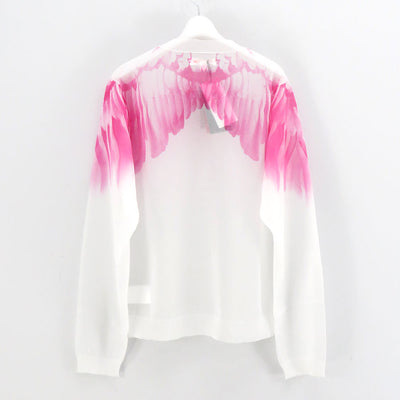 SALE 30%OFF ! <br/>【M A S U/エムエーエスユー】<br>CLEAR ANGEL WING SWEATER <br>MASS-KN0524