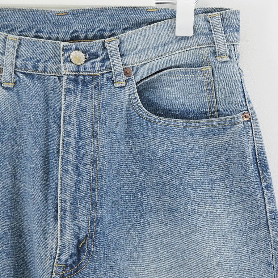 【Unlikely/アンライクリー】<br>Unlikely Time Travel Jean Wide 1977Wash <br>U25F-21-0001