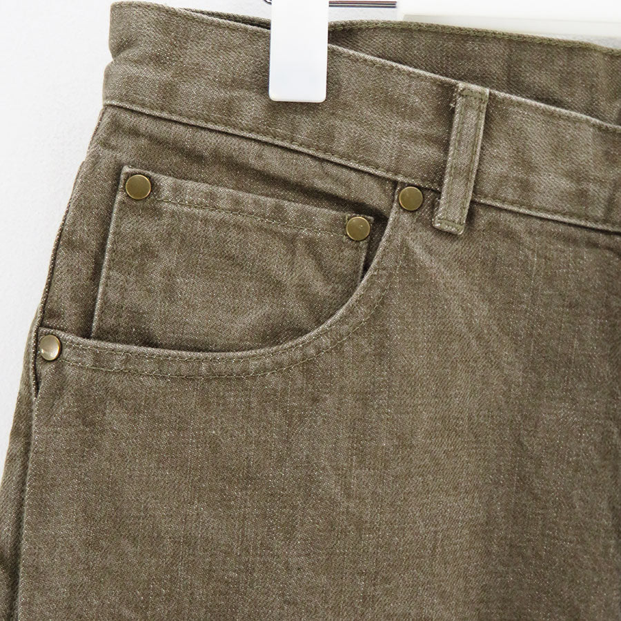 パンツ 26AW BISOWN PURE STRAIGHT KHAKI DENIM 3 BISOWN/ビソウン】PURE STRAIGHT KHAKI DENIM 26W-BIS-PT05Kの通販