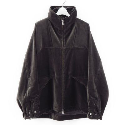 【MAATEE&SONS/マーティーアンドサンズ】<br>VELVET STAND JACKET <br>MT5303-0912