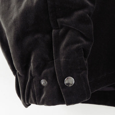 【MAATEE&SONS/マーティーアンドサンズ】<br>VELVET STAND JACKET <br>MT5303-0912