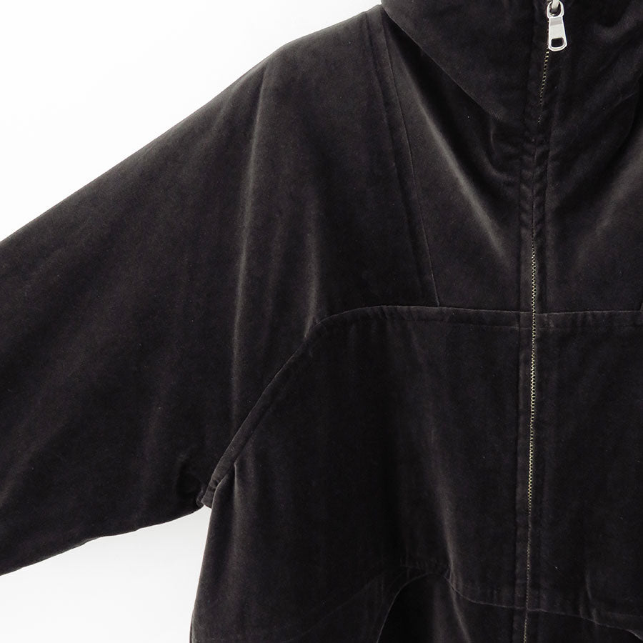 【MAATEE&SONS/マーティーアンドサンズ】<br>VELVET STAND JACKET <br>MT5303-0912