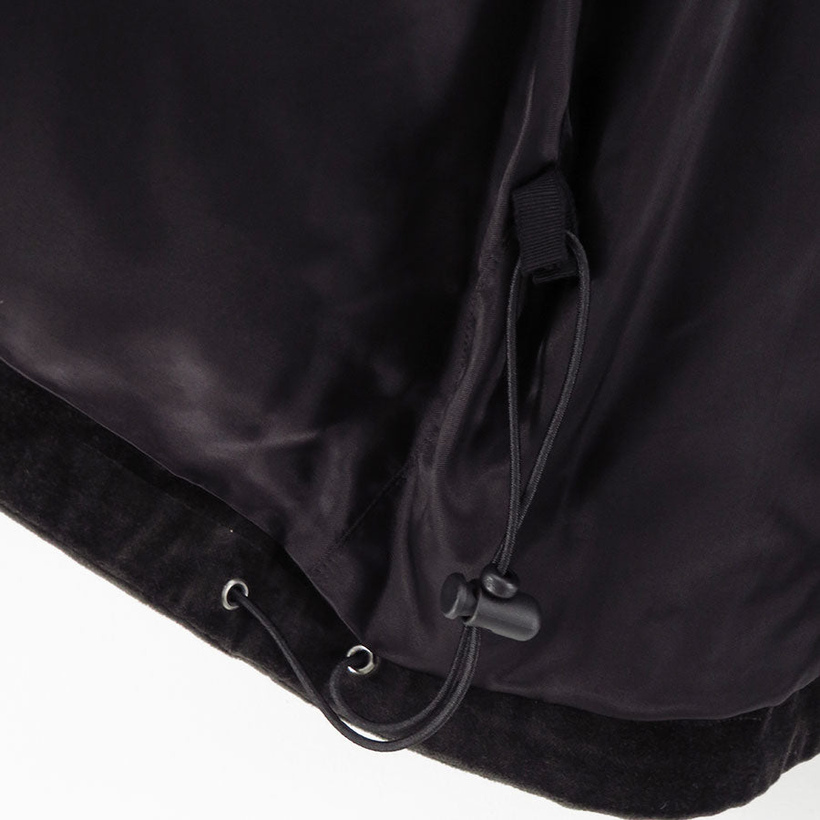 【MAATEE&SONS/マーティーアンドサンズ】<br>VELVET STAND JACKET <br>MT5303-0912