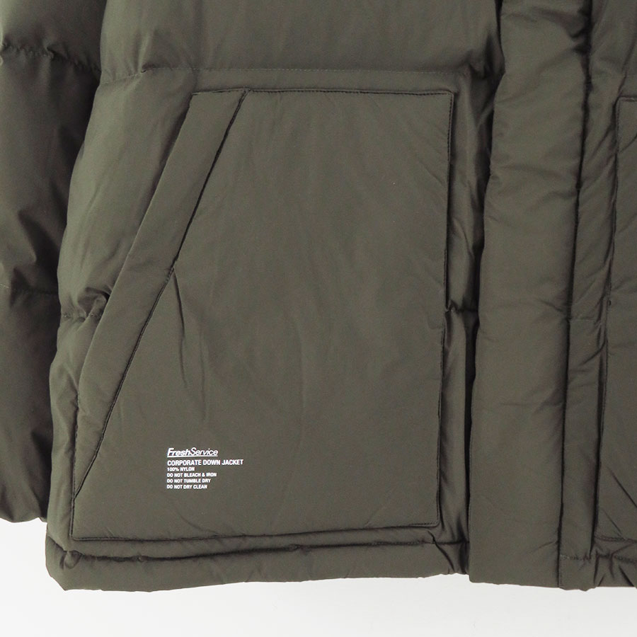 【FreshService/フレッシュサービス】<br>CORPORATE DOWN JACKET <br>FSC253-10185