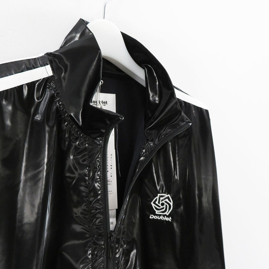 【doublet/ダブレット】<br>LAMINATE TRACK JACKET <br/>24SS11BL187