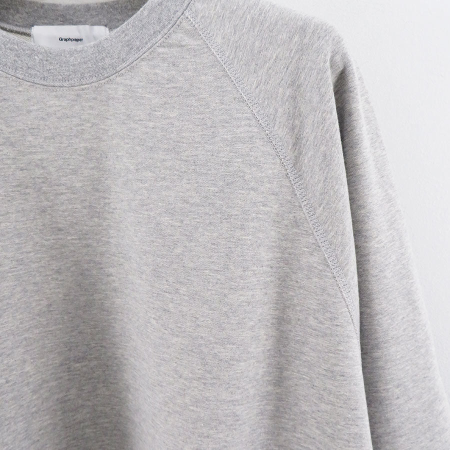 【Graphpaper/グラフペーパー】<br>Ultra Compact Terry Crew Neck Sweater <br>GM243-70142