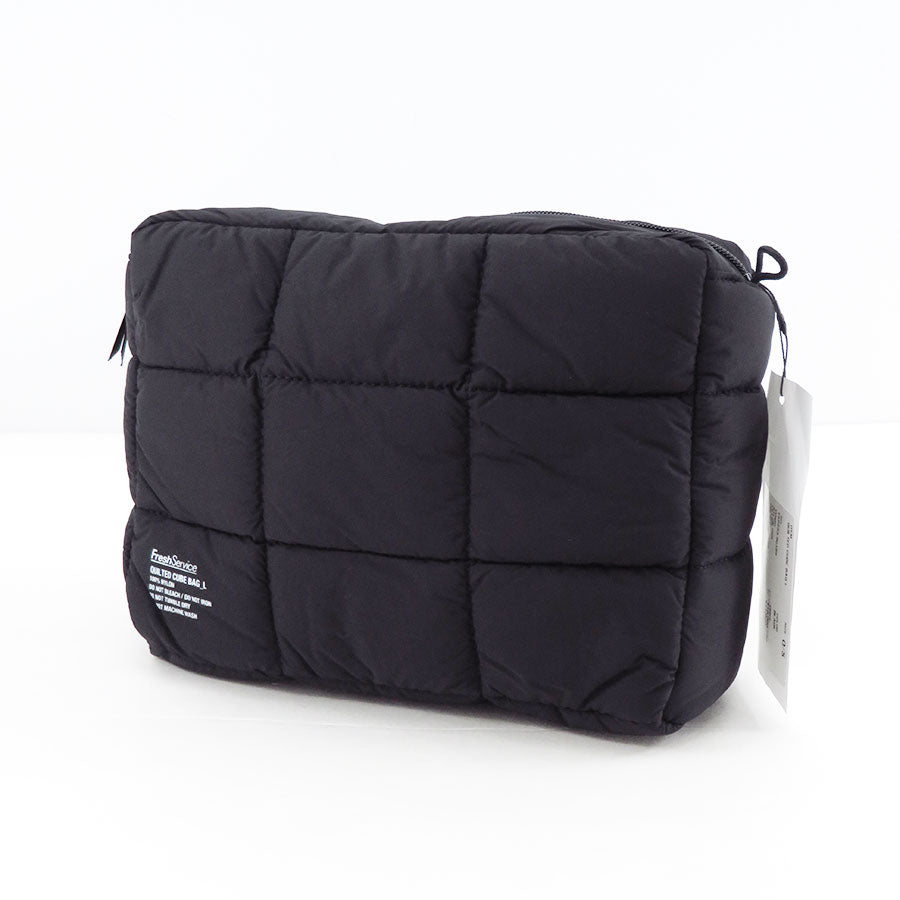 【FreshService/フレッシュサービス】<br>QUILTED CUBE BAG_L <br>FSP253-90189