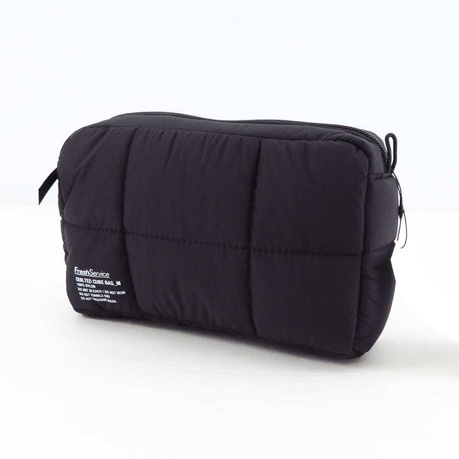 【FreshService/フレッシュサービス】<br>QUILTED CUBE BAG_M <br>FSP253-90188