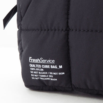 【FreshService/フレッシュサービス】<br>QUILTED CUBE BAG_M <br>FSP253-90188