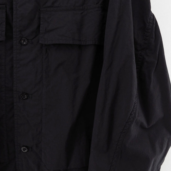 Graphpaper Garment Dyed Poplin Fatigue Shirt style.2022.4.24