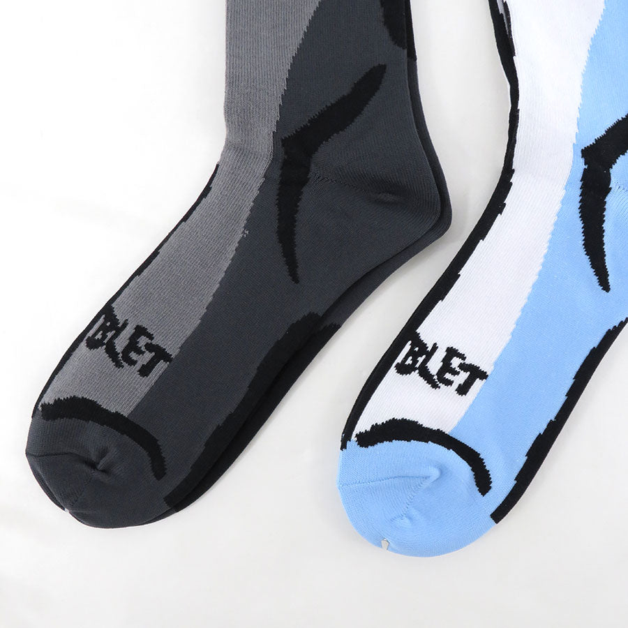 【doublet/ダブレット】<br>TWO-DIMENSIONAL SOCKS <br/>24SS51SC31