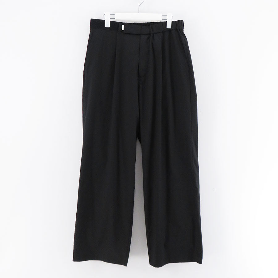 【Graphpaper/グラフペーパー】<br>Solotex Twill Wide Chef Pants <br>GM243-40327B