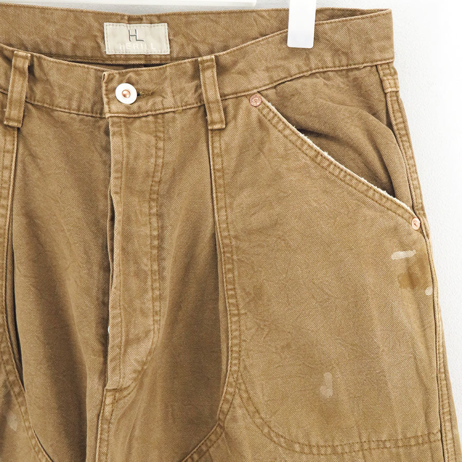 【HERILL/ヘリル】<br>Duck Painter pants <br>25-030-HL-8160-30