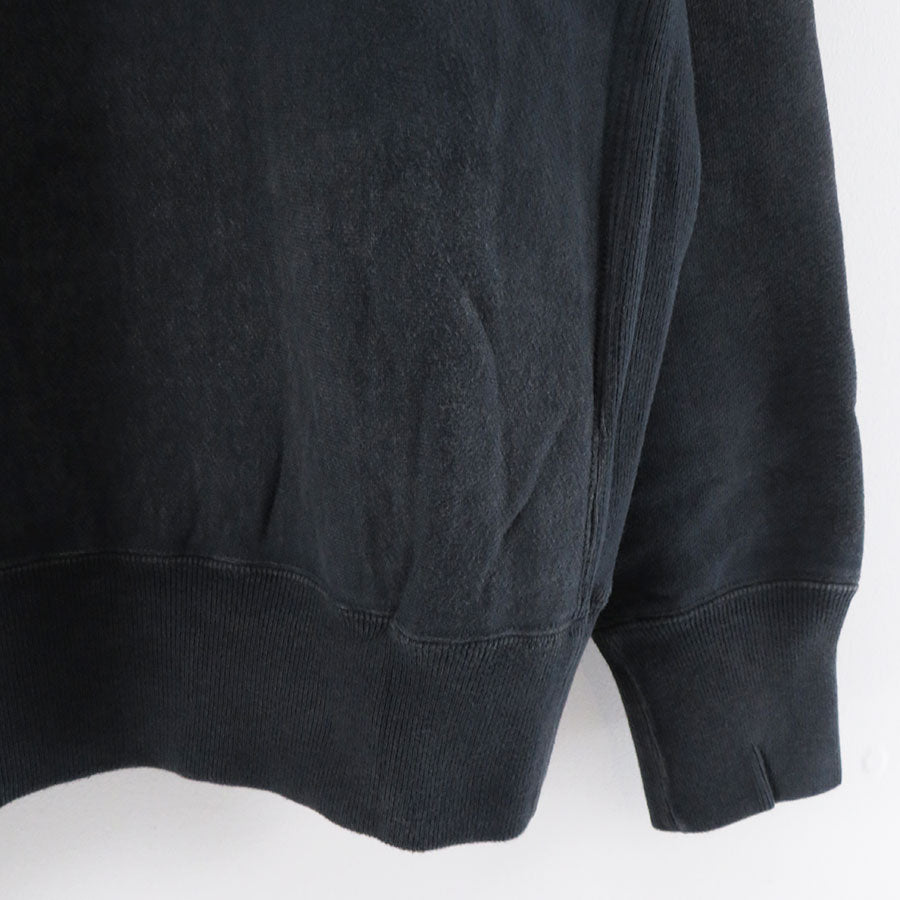 【A.PRESSE/アプレッセ】<br>Vintage Half Zip Sweat Hoodie <br>24AAP-05-07K