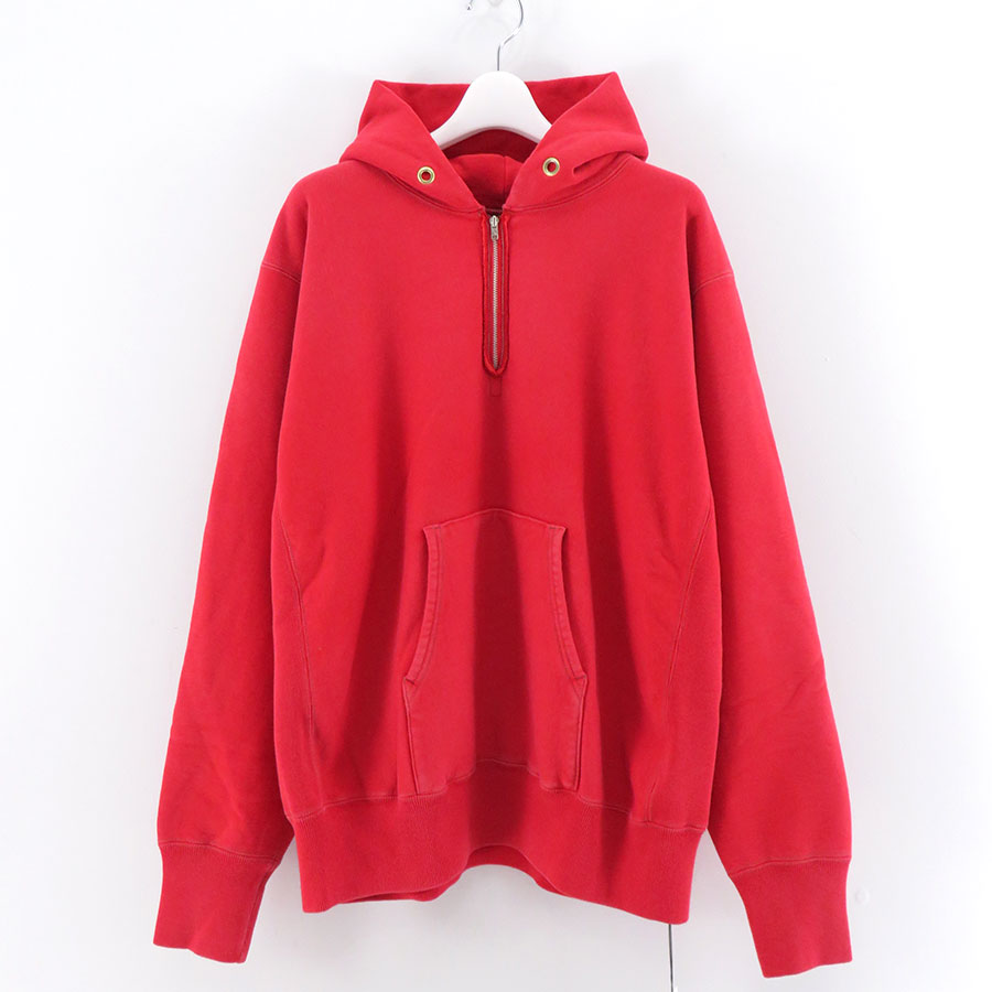 【A.PRESSE/アプレッセ】, Vintage Half Zip Sweat Hoodie , 24AAP-05-07K