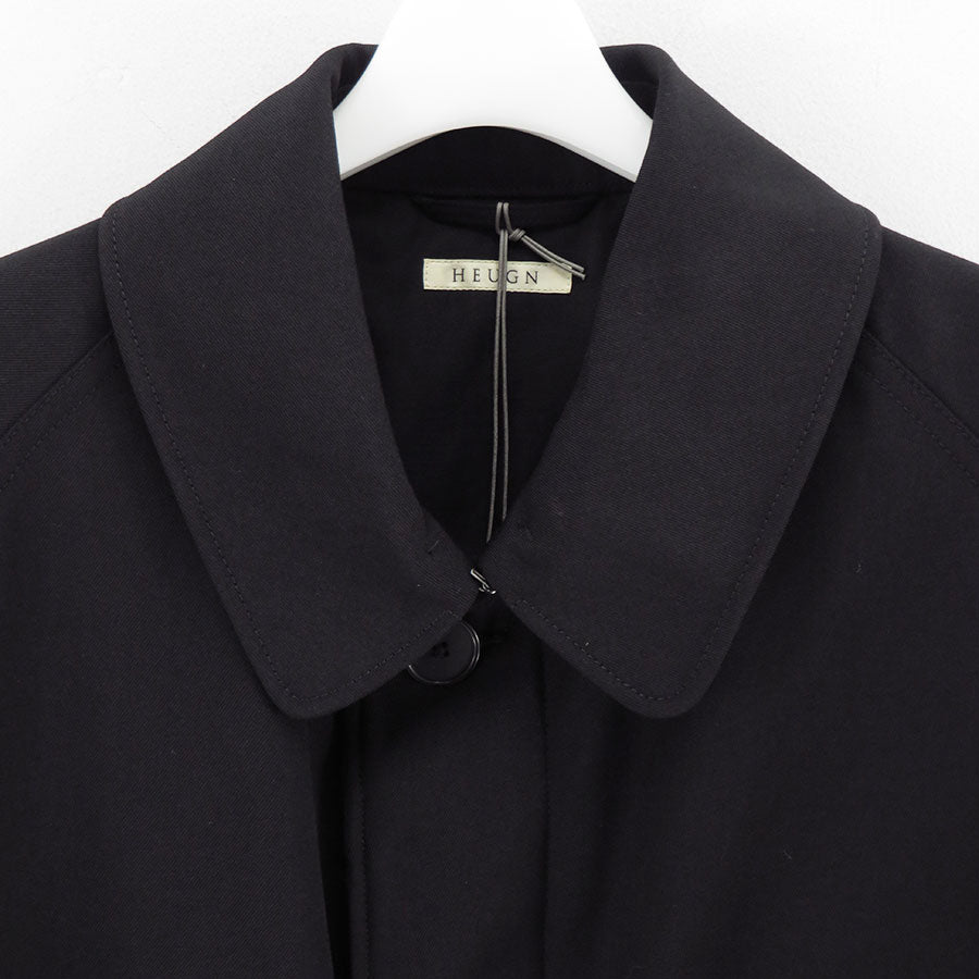 HEUGN ユーゲン 22AW  BLACK コート size3 HEUGN ユーゲン 22AW BLACK コート size3 HEUGN ユーゲン 22AW