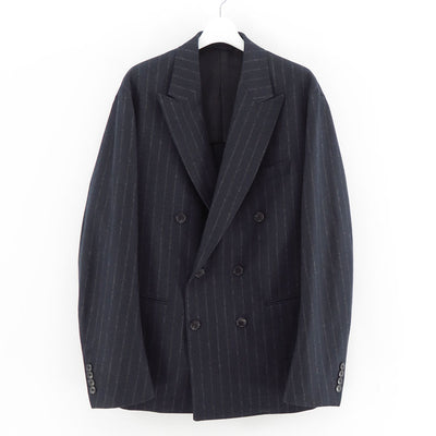 【HEUGN/ユーゲン】<br>"Adam" Wide Stripe 6B <br>JACKET037
