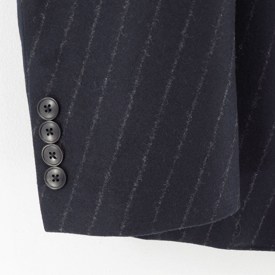 【HEUGN/ユーゲン】<br>"Adam" Wide Stripe 6B <br>JACKET037