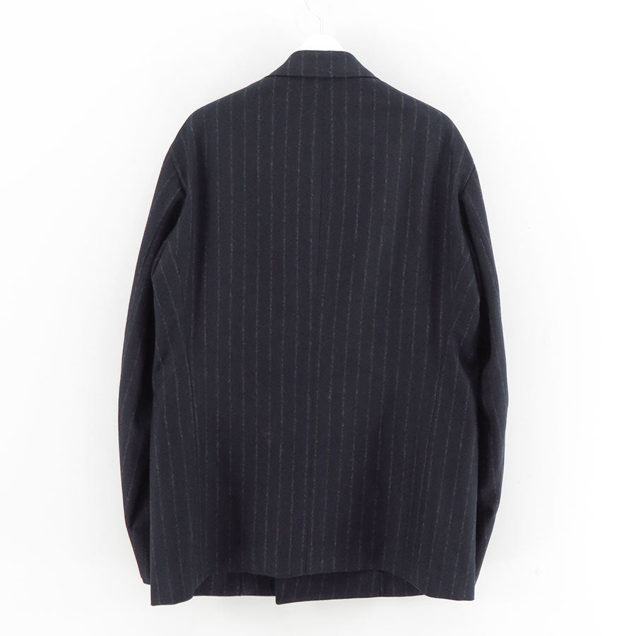 【HEUGN/ユーゲン】<br>"Adam" Wide Stripe 6B <br>JACKET037