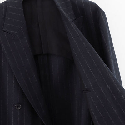 【HEUGN/ユーゲン】<br>"Adam" Wide Stripe 6B <br>JACKET037