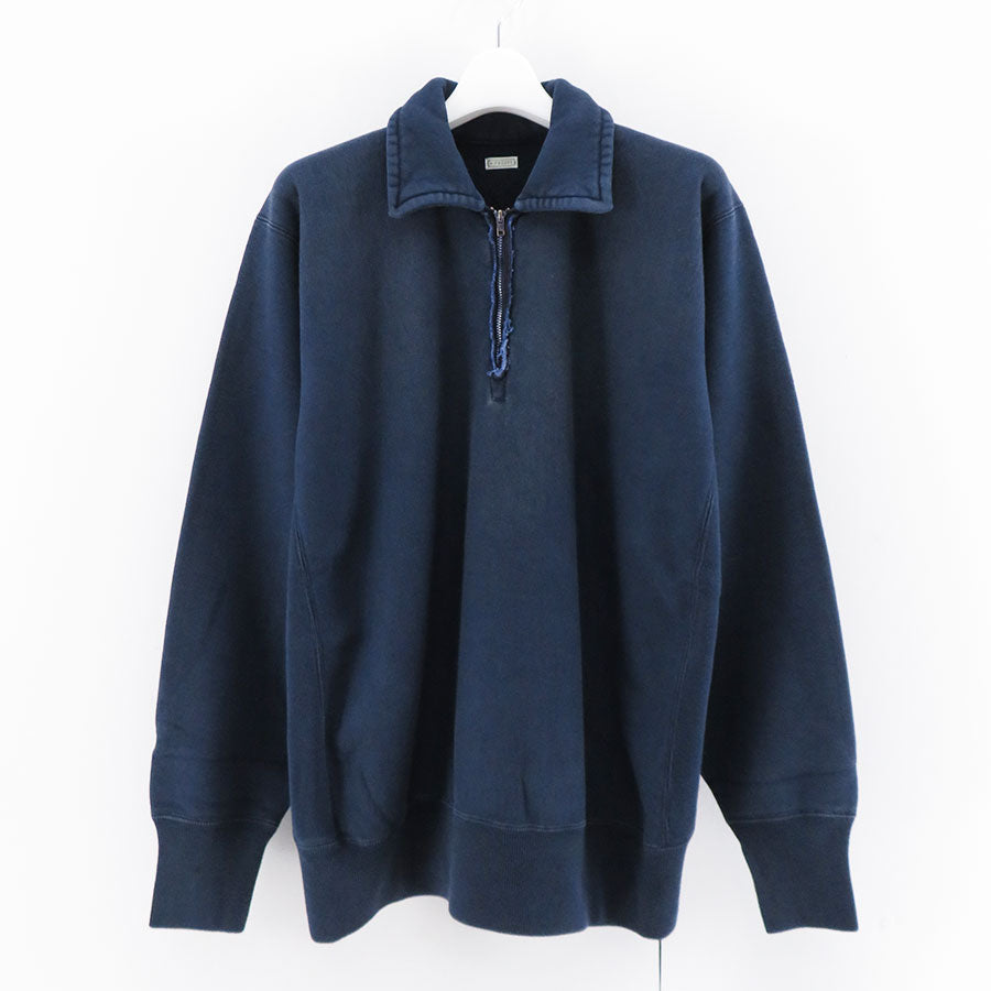 【A.PRESSE/アプレッセ】, Vintage Half Zip Sweat Shirt , 24AAP-05-08K