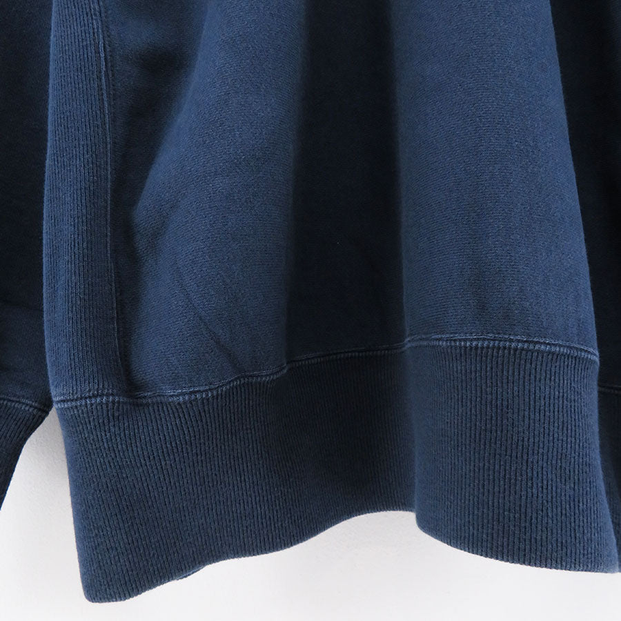 【A.PRESSE/アプレッセ】<br>Vintage Half Zip Sweat Shirt <br>24AAP-05-08K