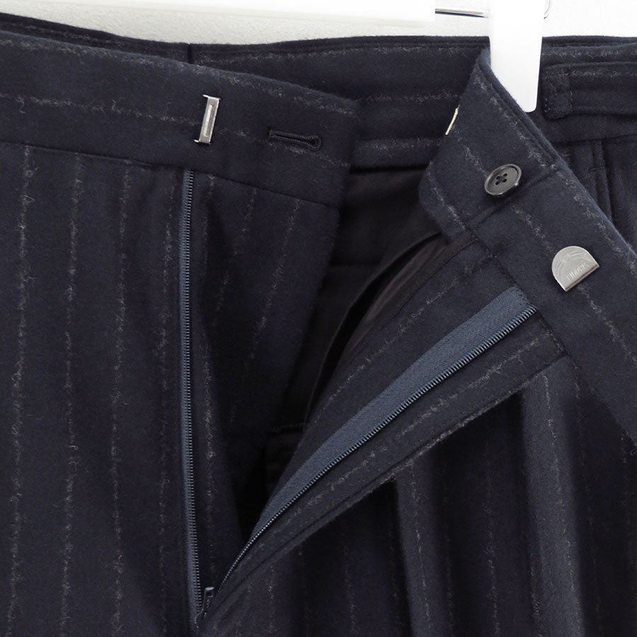 【HEUGN/ユーゲン】<br>"Aaron" Wide Stripe 2p <br>TROUSER090