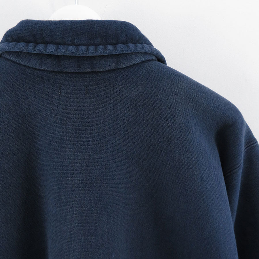 【A.PRESSE/アプレッセ】<br>Vintage Half Zip Sweat Shirt <br>24AAP-05-08K