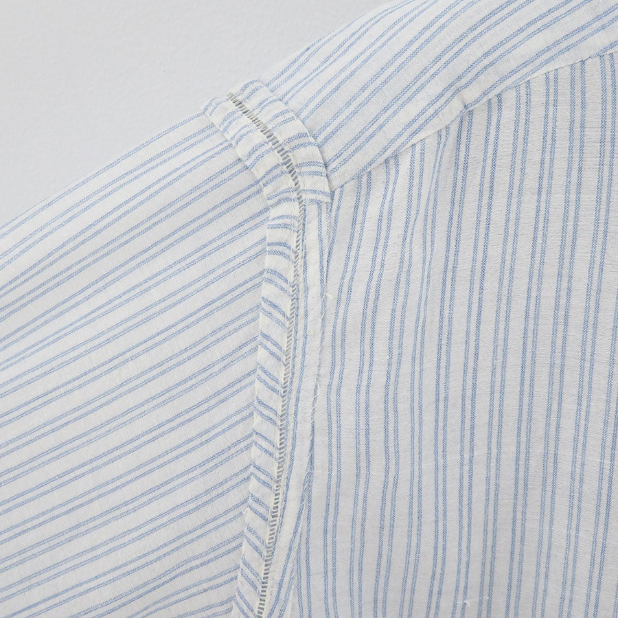 【MAATEE&SONS/マーティーアンドサンズ】<br>GUPTA KHADI COTTON/SILK STRIPE <br>MT4303-0604A