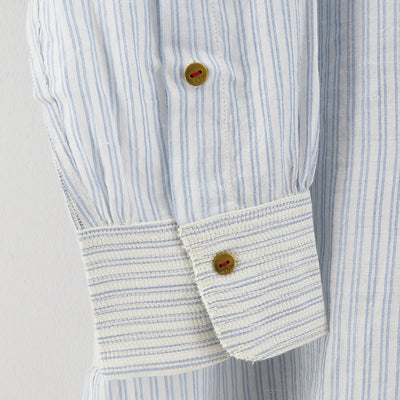 【MAATEE&SONS/マーティーアンドサンズ】<br>GUPTA KHADI COTTON/SILK STRIPE <br>MT4303-0604A