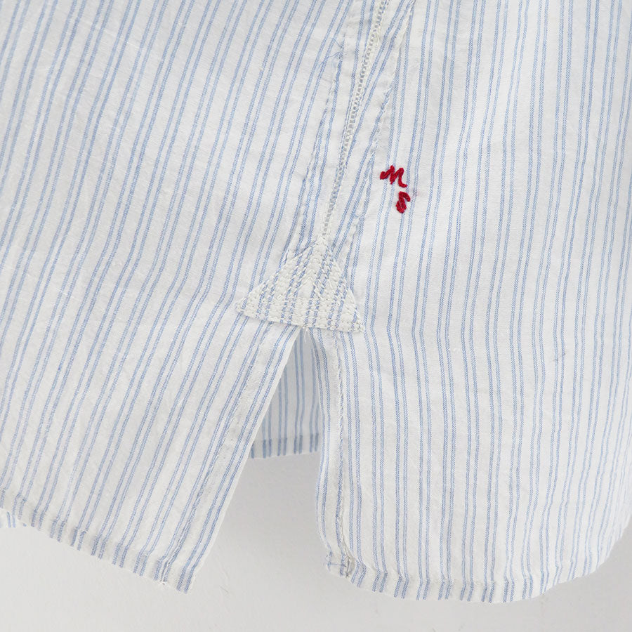 【MAATEE&SONS/マーティーアンドサンズ】<br>GUPTA KHADI COTTON/SILK STRIPE <br>MT4303-0604A