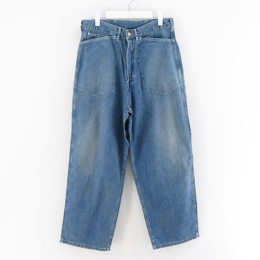 【MAATEE&SONS/マーティーアンドサンズ】<br>MILITARY DENIM <br>MT4303-0211A