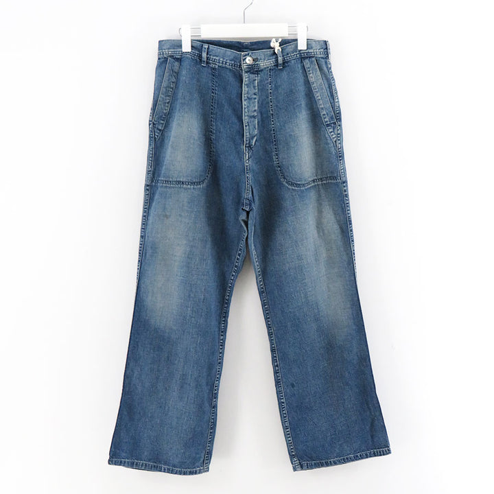 MAATEE&SONS US NAVY DENIM PANTS