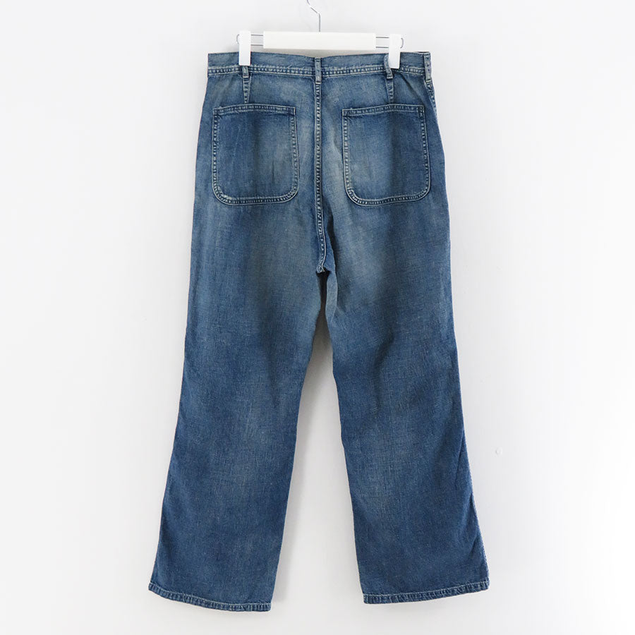 【MAATEE&SONS/マーティーアンドサンズ】<br>US NAVY DENIM PANTS <br>MT4303-0217A