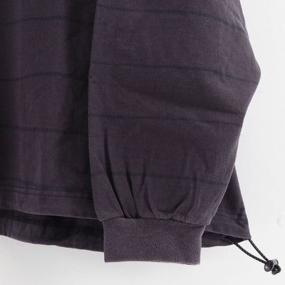 【S.F.C/エスエフシー】<br>SIDE STRIPE HOODY LS TEE (DISCHARGED) <br>SFCFW25CS07