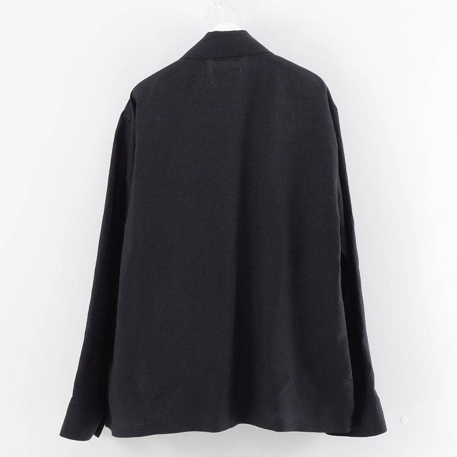 MARKAWARE(マーカウェア) / 長袖シャツ/1/ウール/BRW/無地/18AW