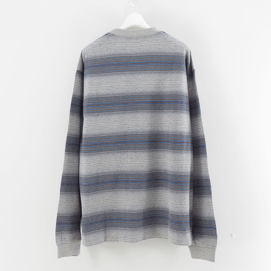 Long-sleeve border T-shirt | UNUSED(アンユーズド) / トップス