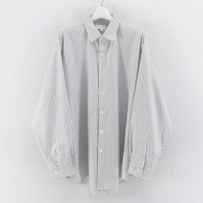 【KANEMASA PHIL./カネマサフィル】<br>46G Atmosphere Stripe Shirt <br>KM24S-028