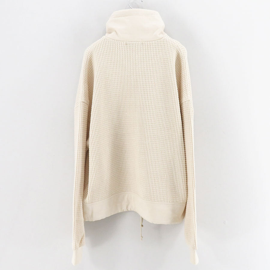 【REVERBERATE/リバーバレイト】<br>STAND COLLAR JUMPER <br>REV-25AW-RB31