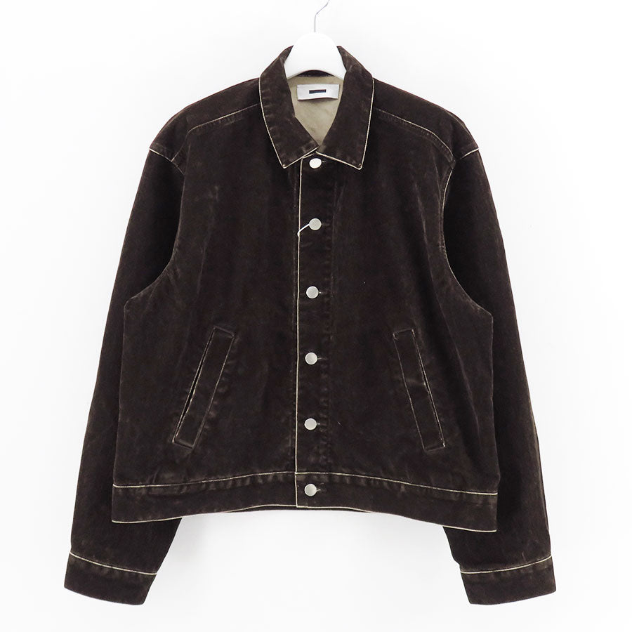 【REVERBERATE/リバーバレイト】<br>FLOCKY JACKET <br>REV-25AW-FJ03