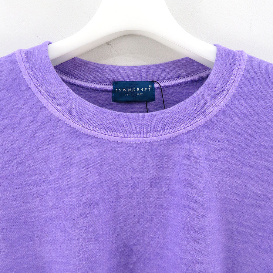 TOWNCRAFT/タウンクラフト】90s pigment crew sweat tc22s019の