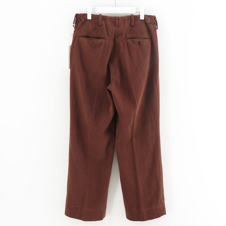 MAATEE&SONS/マーティーアンドサンズ】CHINO TROUSER 
