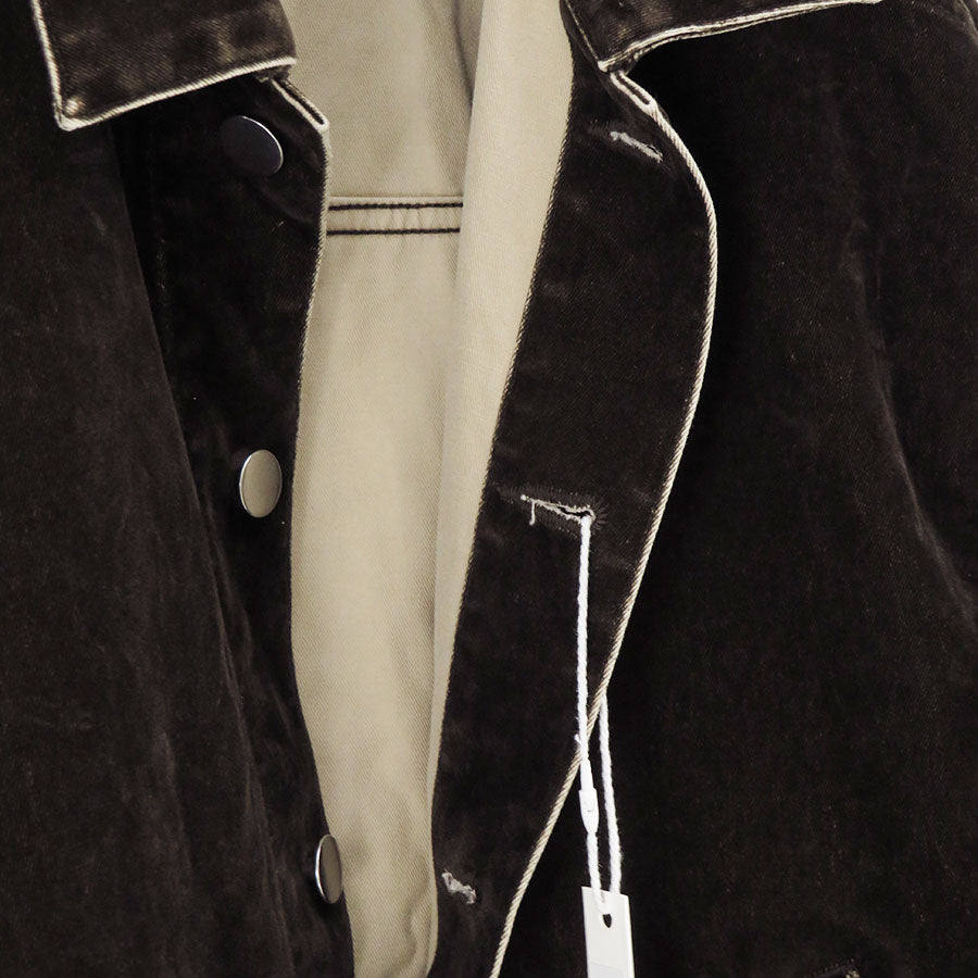 【REVERBERATE/リバーバレイト】<br>FLOCKY JACKET <br>REV-25AW-FJ03