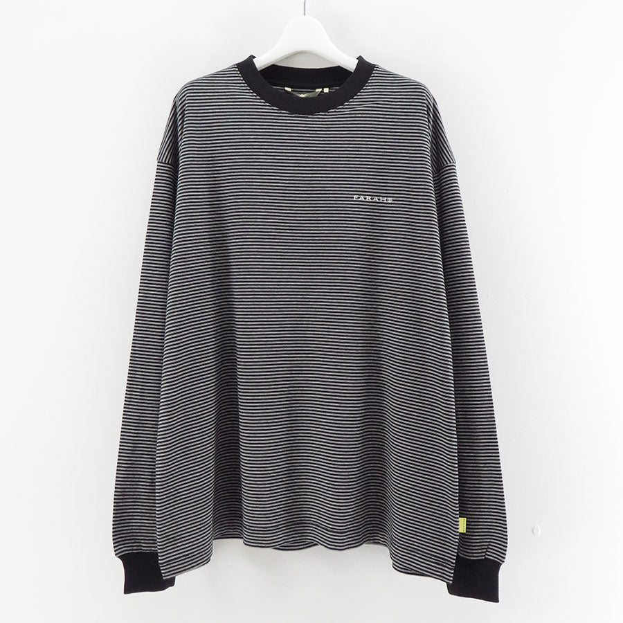 FARAH/ファーラー】Multi Striped L/S Tee FR0501-M3003の通販
