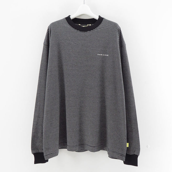 トップス FARAH / Multi Striped L/S Tee (Black) FARAH / Multi Striped L/S Tee (Black) | twelve