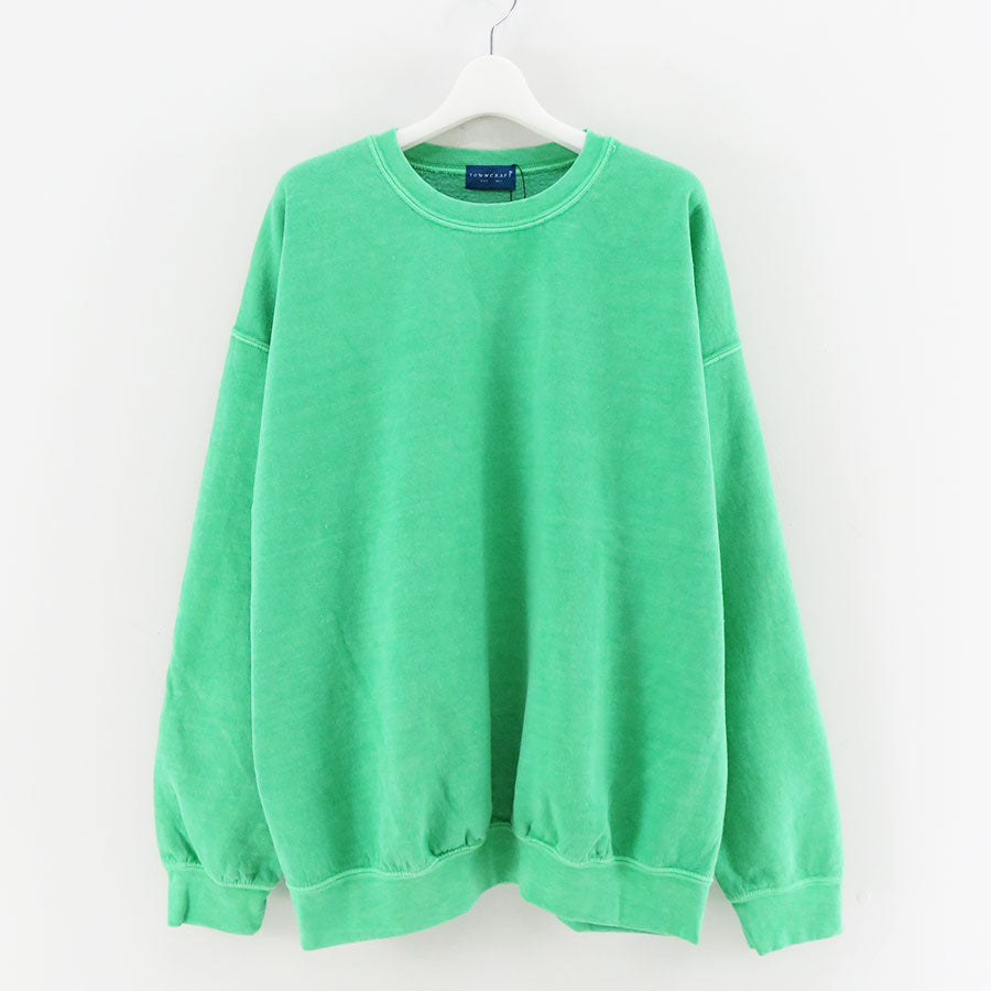 TOWNCRAFT/タウンクラフト】90s pigment crew sweat tc22s019の