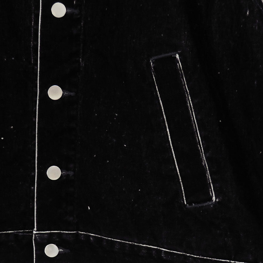 【REVERBERATE/リバーバレイト】<br>FLOCKY JACKET <br>REV-25AW-FJ03